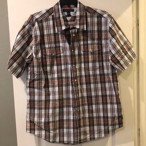 XL Tommy Hilfiger buttoned down short sleeve shirt